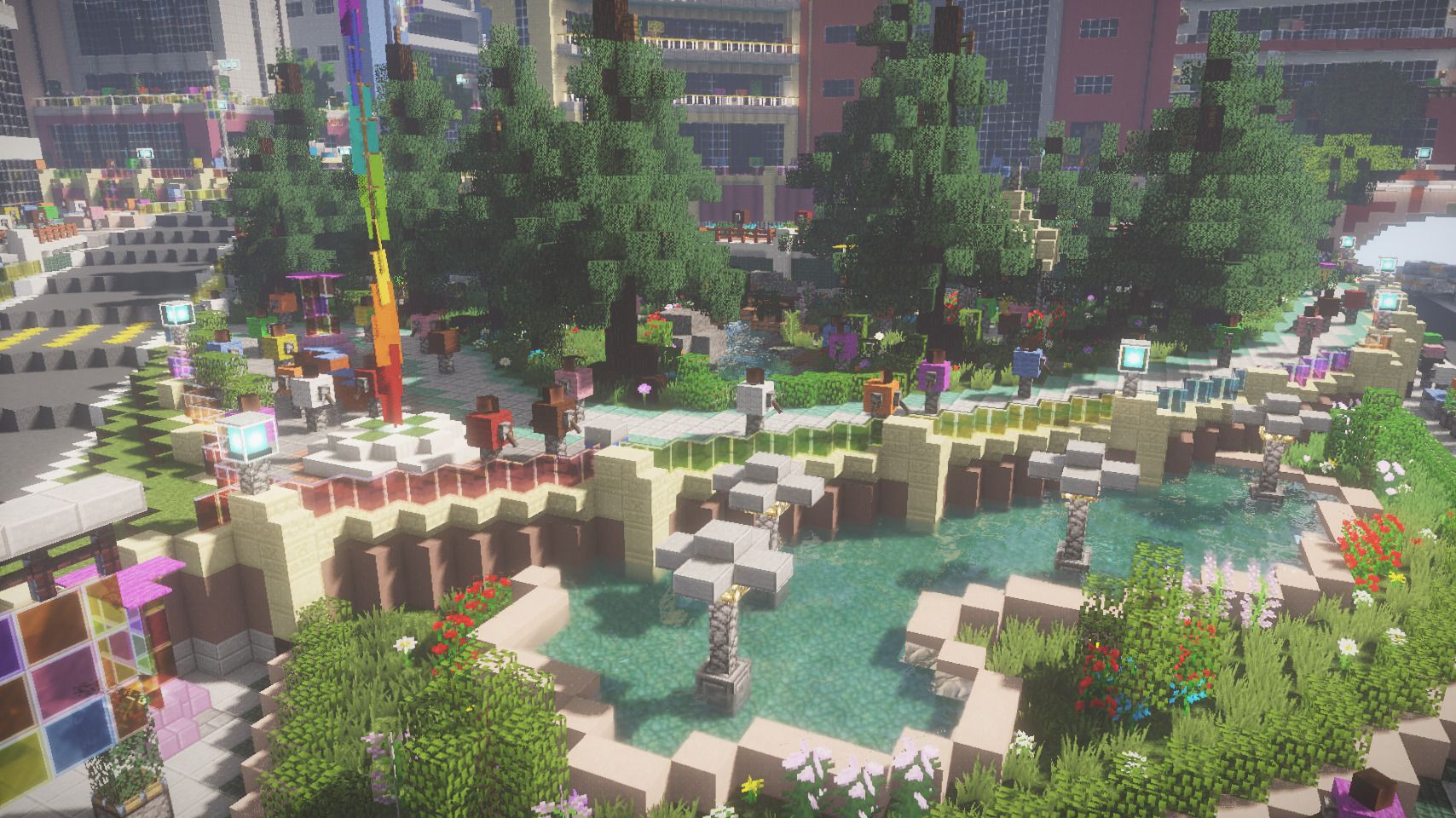 Minecraft Shaders with Ray Tracing : r/Optifine